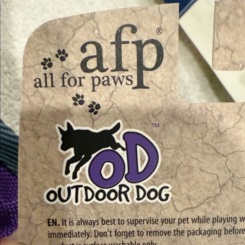 Purple Dog Toy with Treats